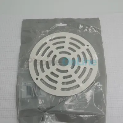 Grille (+ vis) bonde de fond Easyline BLANCHE - remplace 34410R0001 (ASTRAL) (4402022701)
