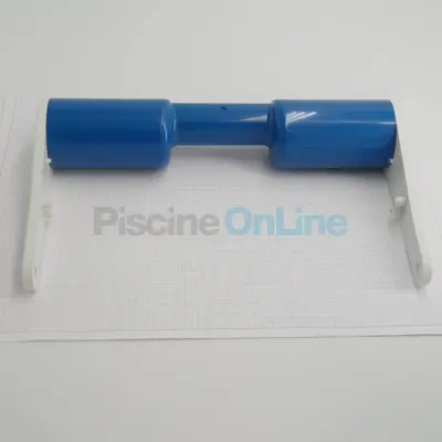 Poignée blanche et bleue (Patriote) (ZODIAC) (W0187A)
