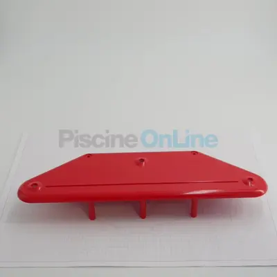 Flasque chenille S rouge pour robot Patriot (ZODIAC) A16 (W0188A)