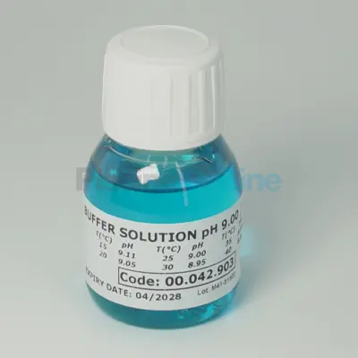 Solution tampon pH9 de 65ml (Microdos) (00.042.903)