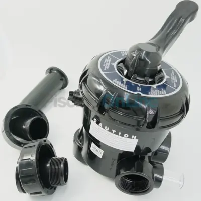 Vanne Side 1''1/2 avec jonctions entraxe 125 mm - Filtre à sable NKV (MPV15/M2N)