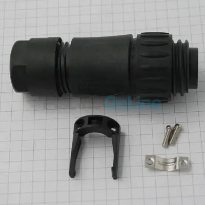 Connecteur Cylindrique Male 4 broches pour robots (R0565600)