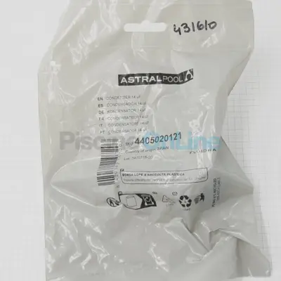 Condensateur pompe (Sena. Astramax. Glass Plus) - 16 µF (ASTRAL) (4405020122)