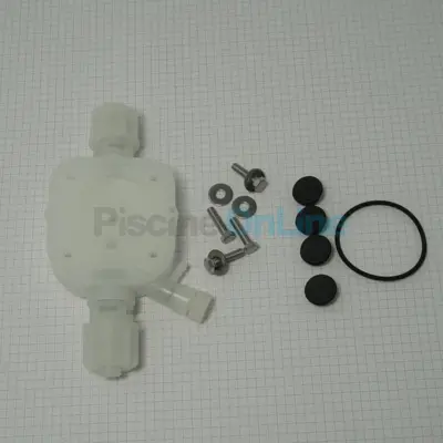 Tête de pompe D80 PVDF-SP-VT (Microdos) (RR.123.200)