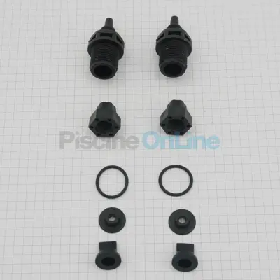 CORPS RACCORD + CLAPET DUTRAL (Toutes pompes doseuses ASTRAL) (4408030112)