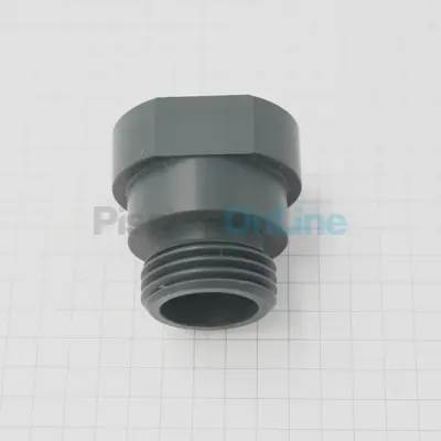 Ecrou PVC 1/2" mâle pour sonde PG13,5 (Syclope) (MEC1191)