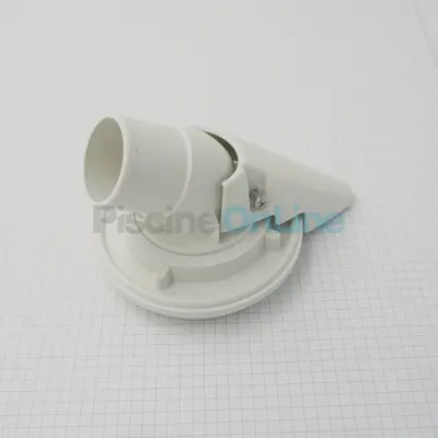 Buse de Refoulement Coudee Blanche Ar100 (52226)