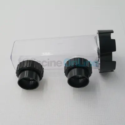 Kit vase équipé (vase + 2 collets MCB + 2 écrous MCB + 1 écrou) - cellule en U (BIO_KIT-VASE_U)