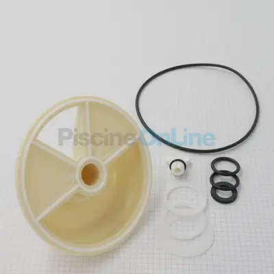 Kit boisseau avec joint étoile collé 1''1/2 NM - h.95 diamètre 133 mm - Remplace RGB10E13 (RGB10E13K)