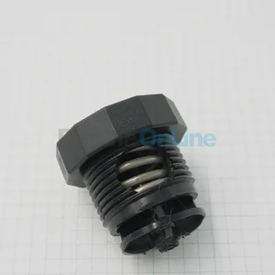 Valve de décompensation Noire pour prise rapide de paroi (Polaris 380/280 Black Max) (W7230342)
