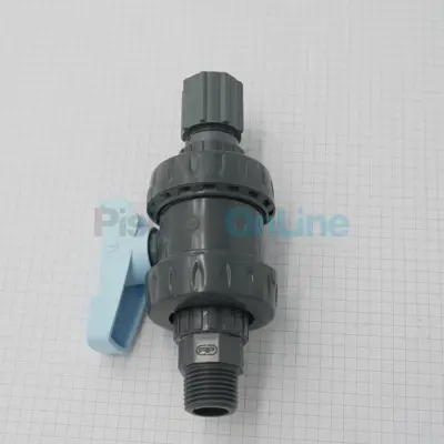 Vanne avec sortie 5x8 mm (prise d'échantillon) (ECH0000)