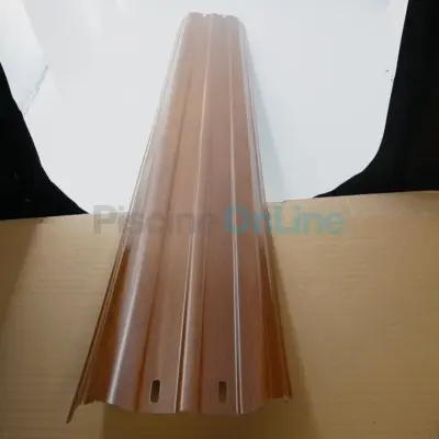 Margelle Métallique (150X 1095 Mm) imitation Bois pour piscine GRE (PLYW15101095P)