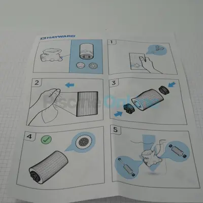 Kit de 4 brosses mousse grises longues (RCX36498505KIT)