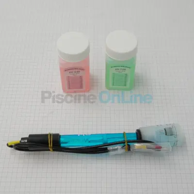 Sonde pH et solution calibrage pH4/pH7 pour Intellipool (INTP-5210)