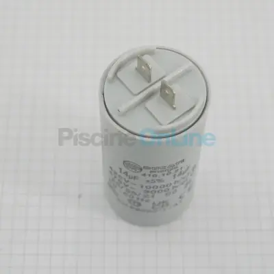 Condensateur 14 µF pompe Sena. Astramax. Glass Plus - 70x36 mm - (ASTRAL) (4405020121)