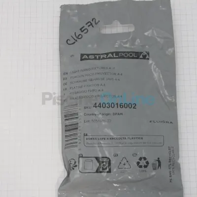 Fixation A4 d'enjoliveur de projecteur standard (4403016002)