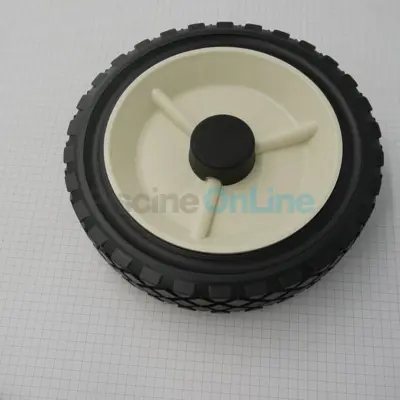 Roue + enjoliveur diamètre 17cm d'enrouleur type Oméga (1869010)