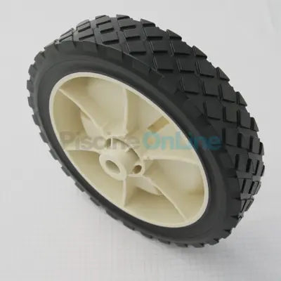 Roue + enjoliveur diamètre 17cm d'enrouleur type Oméga (1869010)