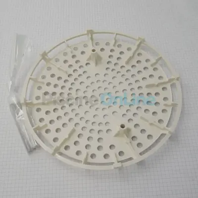 Grille d'aspiration complète ABS + vis - diamètre 235. entraxe 134 mm - nage contre courant (90589)