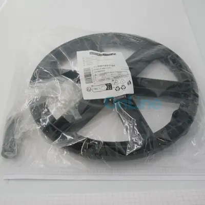 Volant d'enrouleur de bâche - diamètre extérieur 350 mm pour axe diamètre 20 mm - goupille 6 mm (4401051101)