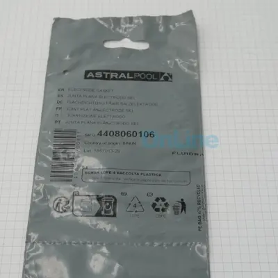 Joint plat pour cellule électrode Astral 68x88x3 - DIV00358 (4408060106)