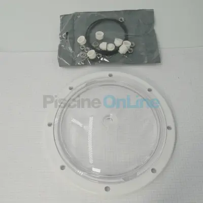 Couvercle + bride + joint + boulons + cache-vis 8" (diamètre ext: 261mm) pour Filtre à sable Vesubio AM, Neptune, Jupiter (4404300601)