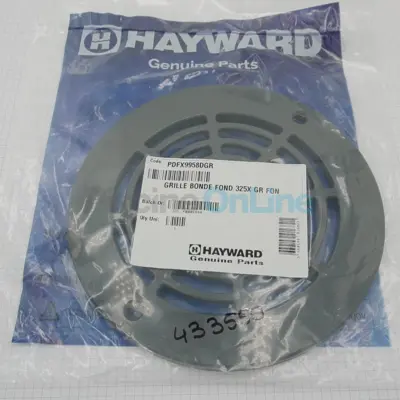 Grille de bonde de fond NM Gris foncé - COFIES (PDFX9958DGR)