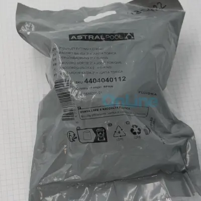 Raccord sortie 2'' + joint torique pour Filtre à sable Vesubio, Aster, Atlas (4404040112)