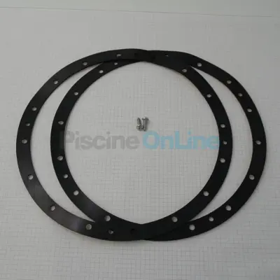 Joints de Bride + vis parker pour projecteur standard (x2) - piscines Liner / Béton (4403011010)