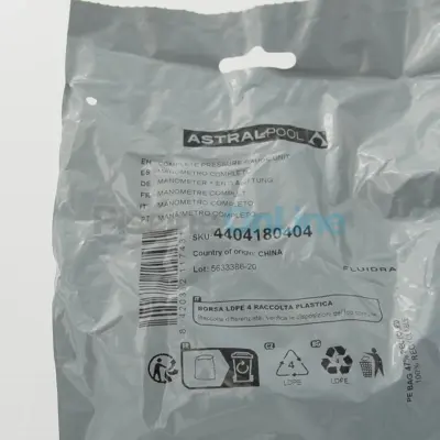 Manomètre complet 3 bars 1/8'' pour filtres à sable (4404180404)