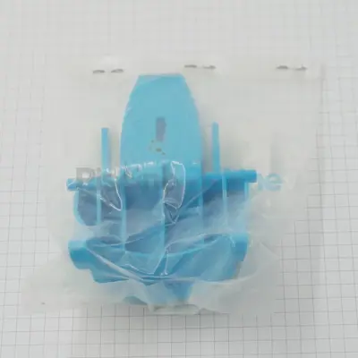 Loquet de verrouillage couvercle (Couleur cyan) - Cover latch grip (cyan) - Vortex OV (R0638703)