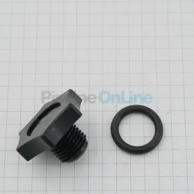 Bouchon de purge et joint pour Filtre à sable Vesubio, Aster (4404040113)