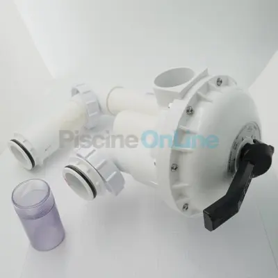 Vanne Side 2'' HiFlow pour filtres diatomée - entraxe 190mm (H-26-1142)