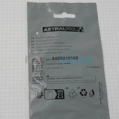 Joint de corps (Ø intérieur 183.5mm Épaisseur 2.5mm) pour pompes ASTRAL VICTORIA, VICTORIA PLUS, SPRINT, ASTRAL ALASKA MAX, NAUTILUS, ASTRAL VICTORIA DUALSPEED, ALASKA PLUS, LEADERFLOW, LFM (4405010160)