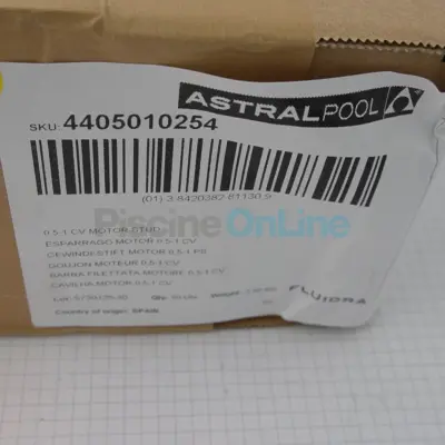 Goujons moteur 0,50 à 1 CV (x4) pour pompes ASTRAL Discovery, New Europa SE2N SE2R, Niagara (4405010254)