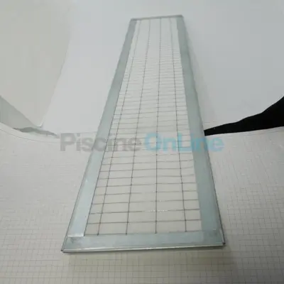 Filtre 135 x 750 mm pour déshumidificateur Zodiac SIROCCO 80 Encastré (WSD01912)