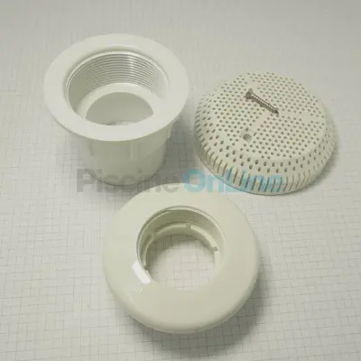 Bonde de fond 2'' blanche pour spas - manchon D.50 (RPOR0223)