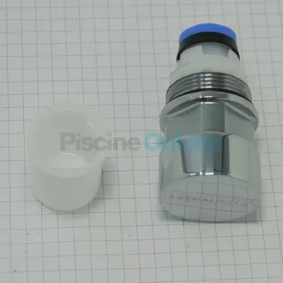 Bouton poussoir temporisé inox pour douche ASTRAL (4401040239)