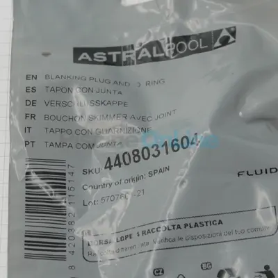 Bouchon + joint pour brominateur doseur ASTRAL Dossi-Brom (4408031604)