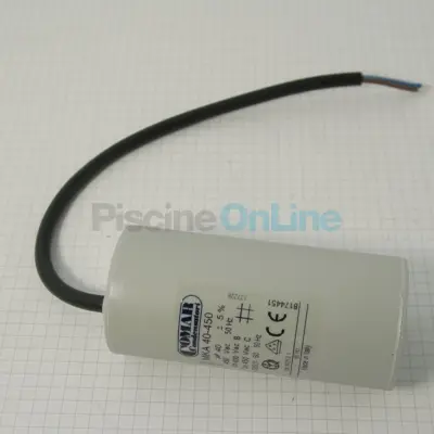 Condensateur MKA 40µF 450V 45X94 avec câble 250mm long (8174451)