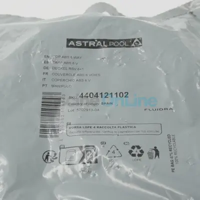 Couvercle quart de tour + Vis de blocage pour vanne 1 1/2'' noire (nouveau modèle) (4404121102)