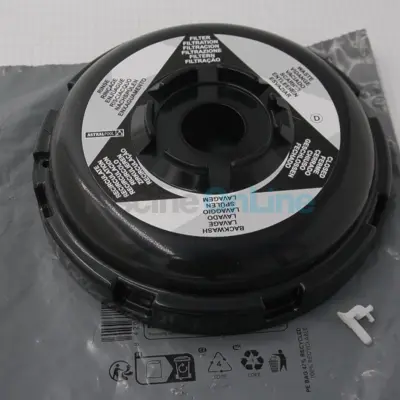 Couvercle quart de tour + Vis de blocage pour vanne 1 1/2'' noire (nouveau modèle) (4404121102)