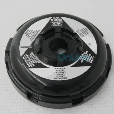 Couvercle quart de tour + Vis de blocage pour vanne 1 1/2'' noire (nouveau modèle) (4404121102)