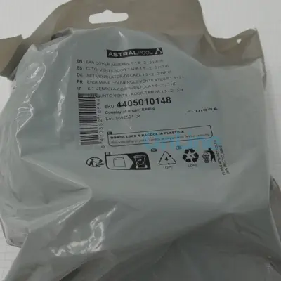 Capot + ventilateur + bague pour pompes ASTRAL 1.50 à 2 CV + 3 CV TRI (4405010148)