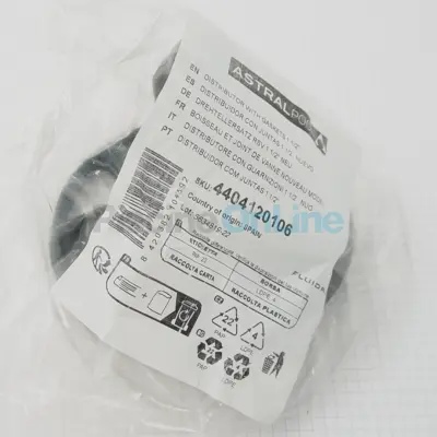 Boisseau + Joints pour vannes Astral 1 1/2'' Ø50 (nouveau modèle) (4404120106)