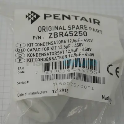 Condensateur EVO 12,5µf 450V pour Surpresseur Boost Rite (ZBR45250)