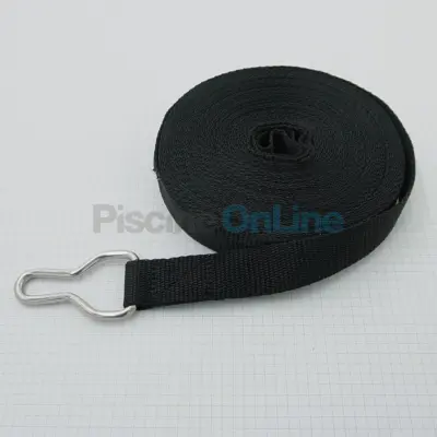 Boucle FIL inox sangle L 11.60 pour couverture ECA (903037)