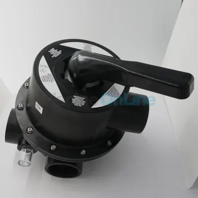 Vanne multivoies Astral Magnum 2''1/2 avec raccords coude liaisons diamètre 75mm entraxe 270 mm - Code 43040 (24837)