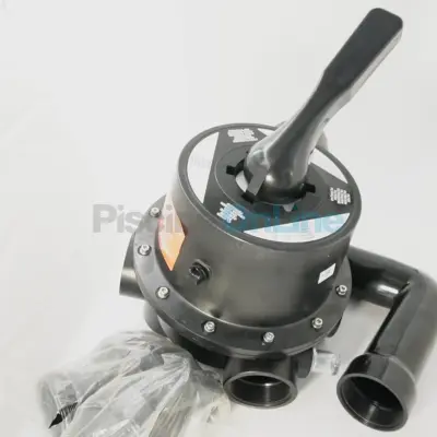 Vanne multivoies Astral Magnum 2''1/2 avec raccords coude liaisons diamètre 75mm entraxe 270 mm - Code 43040 (24837)