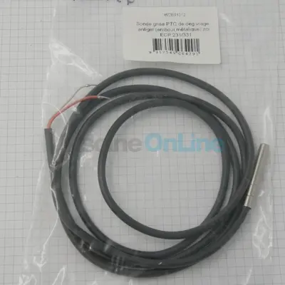 Sonde grise PTC de dégivrage et antigel (embout métalique) pour ECP 231/331 Déshumidificateurs / PAC OPTIPAC (WCE01312)
